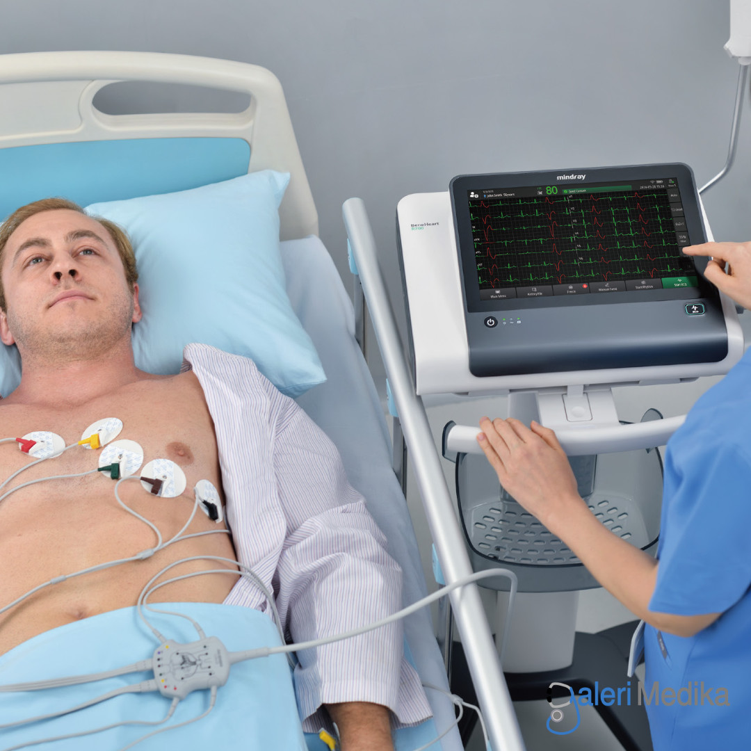 Mindray BeneHeart R700 Electrocardiograph ECG Machine 12-Lead Resting Mindray BeneHeart R700 Electrocardiograph ECG Machine 12-Lead Resting