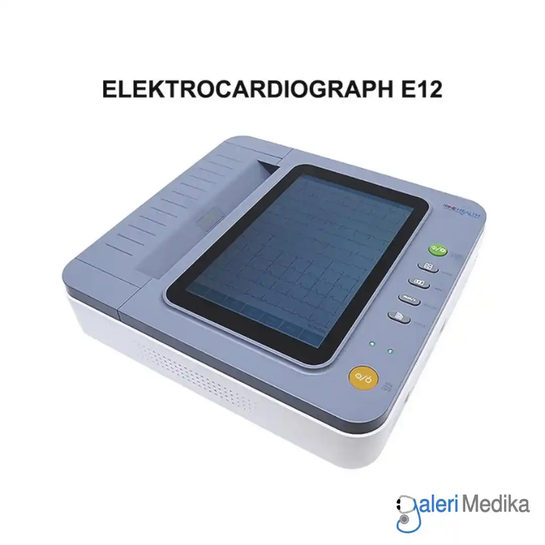 EKG ECG Monitor 12 Channel OneHealth E12 Digital Electrocardiograph 12 Lead EKG ECG Monitor 12 Channel OneHealth E12 Digital Electrocardiograph 12 Lead