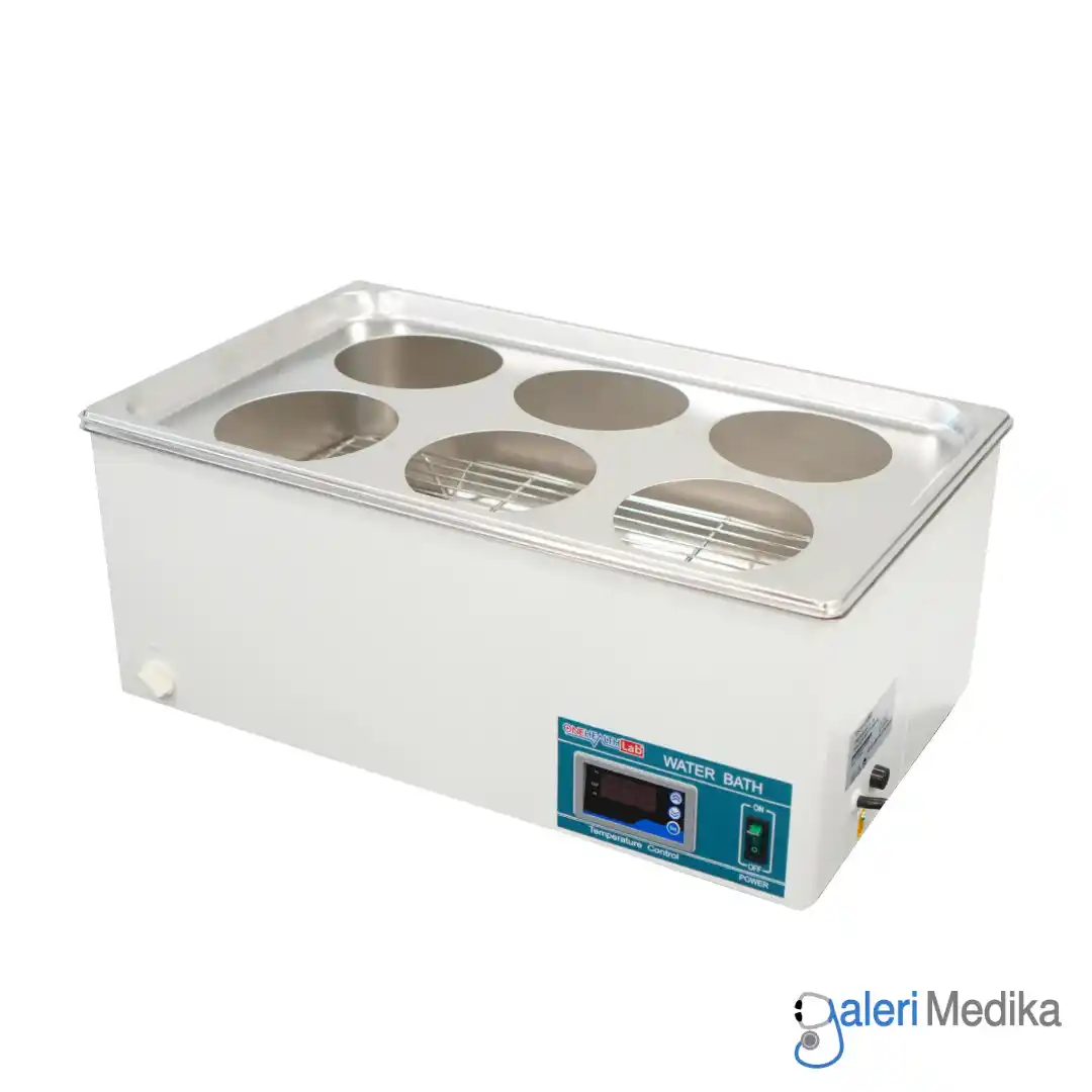 Digital Water bath Laboratorium 6 Lubang OneHealth LAB+ WH-6 Digital Water bath Laboratorium 6 Lubang OneHealth LAB+ WH-6