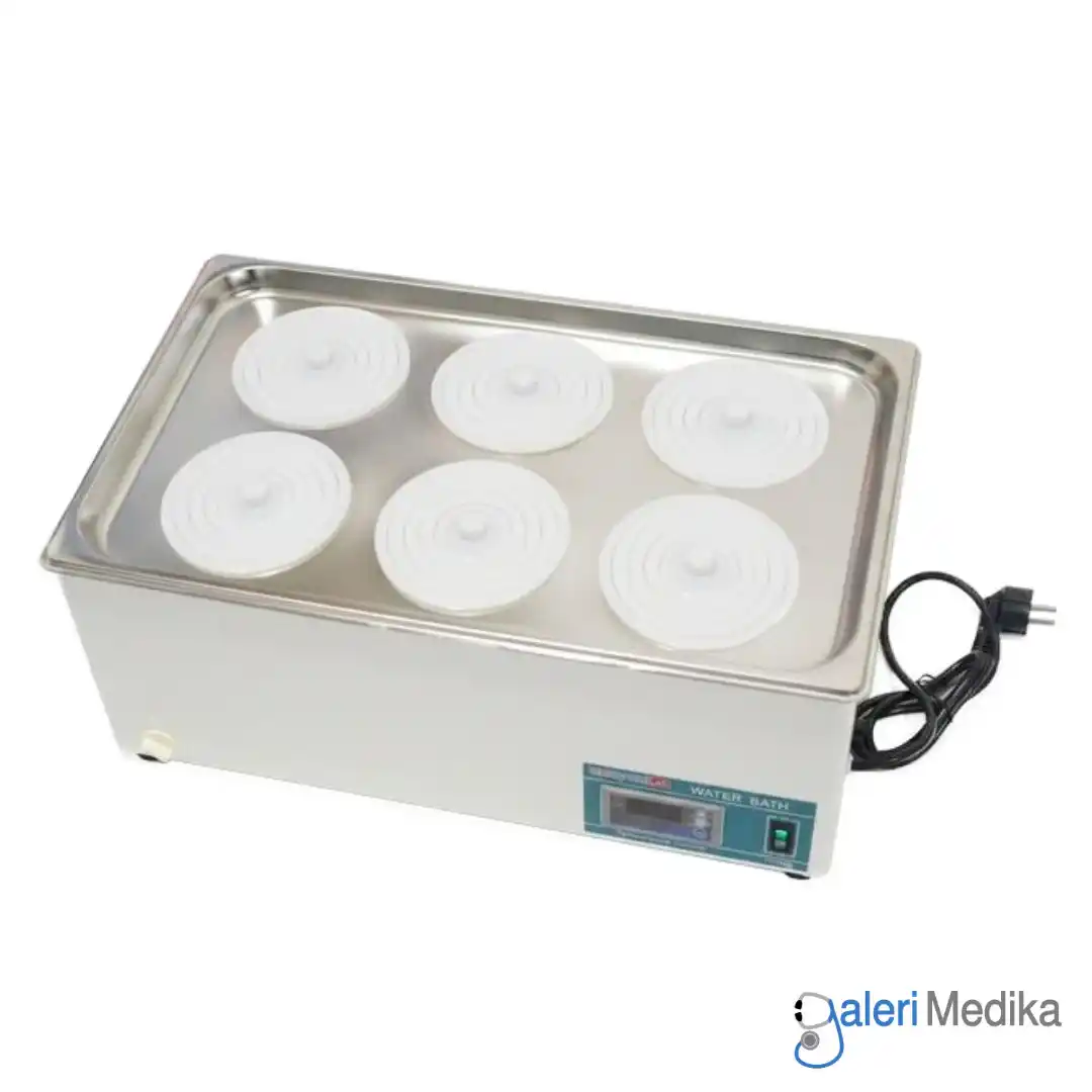 Digital Water bath Laboratorium 6 Lubang OneHealth LAB+ WH-6 Digital Water bath Laboratorium 6 Lubang OneHealth LAB+ WH-6