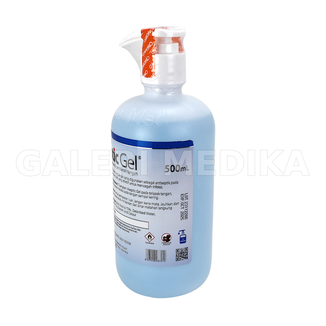 Aseptic Gel 500ml - Gel Pembersih Tangan