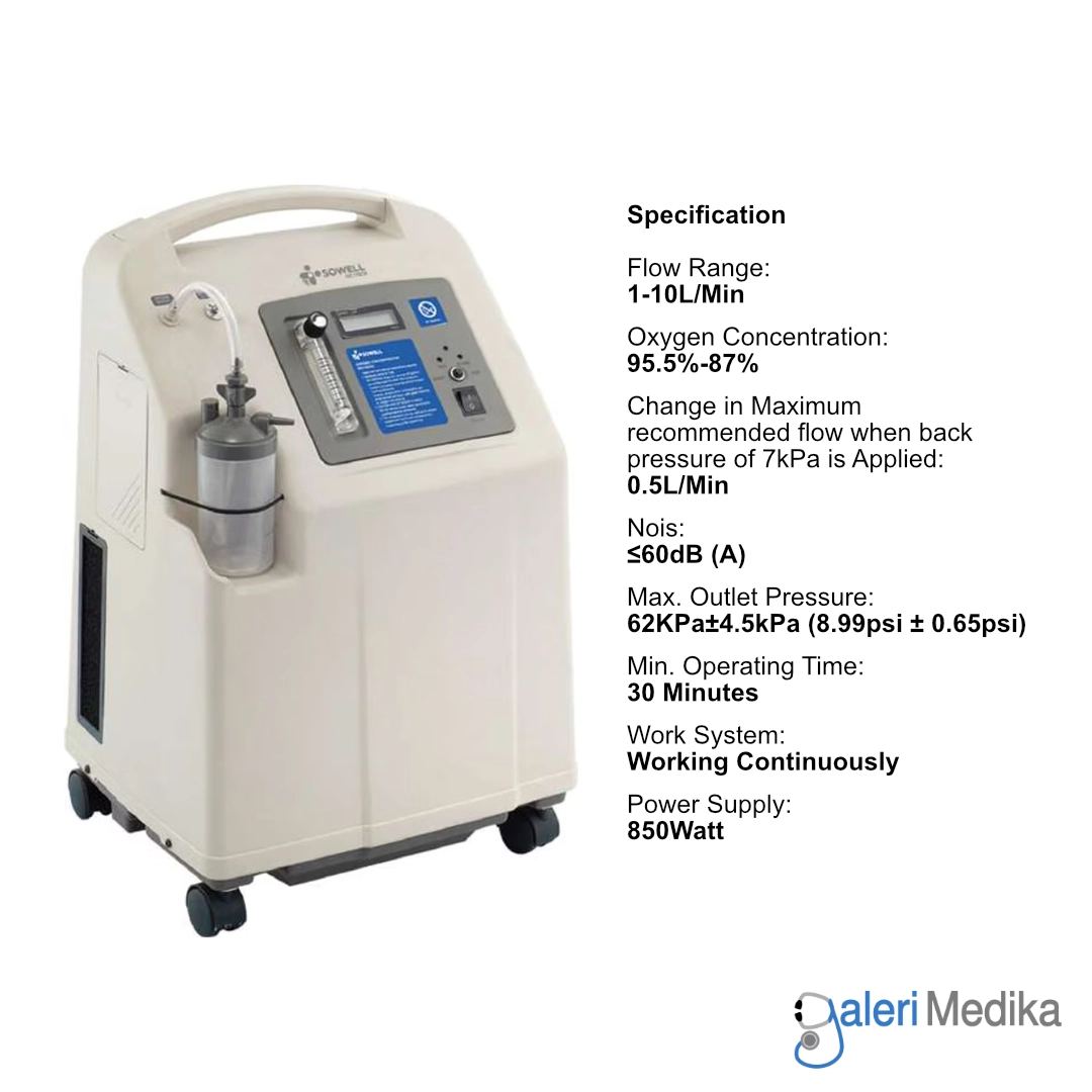 SOWELL Oxygen Concentrator 10LPM Stable Medical Grade SRC10-650 SOWELL Oxygen Concentrator 10LPM Stable Medical Grade SRC10-650