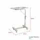 Meja Mayo Stainless Steel Indomed 4 Roda Height Adjustable Meja Mayo Stainless Steel Indomed 4 Roda Height Adjustable