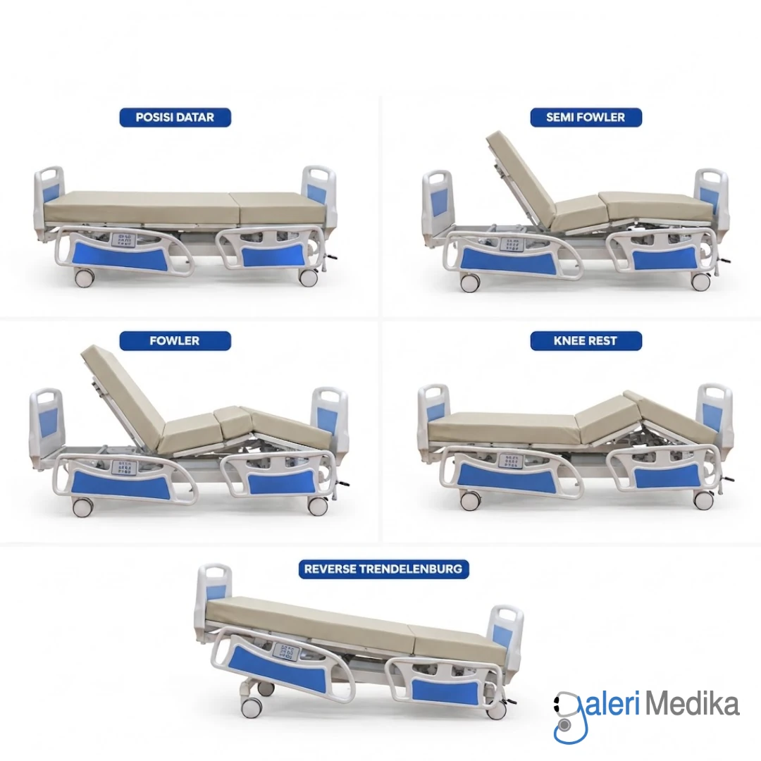 Ranjang Tidur ICU Serenity SR-IB01-1 Electric Hospital Bed + Matras Ranjang Tidur ICU Serenity SR-IB01-1 Electric Hospital Bed + Matras