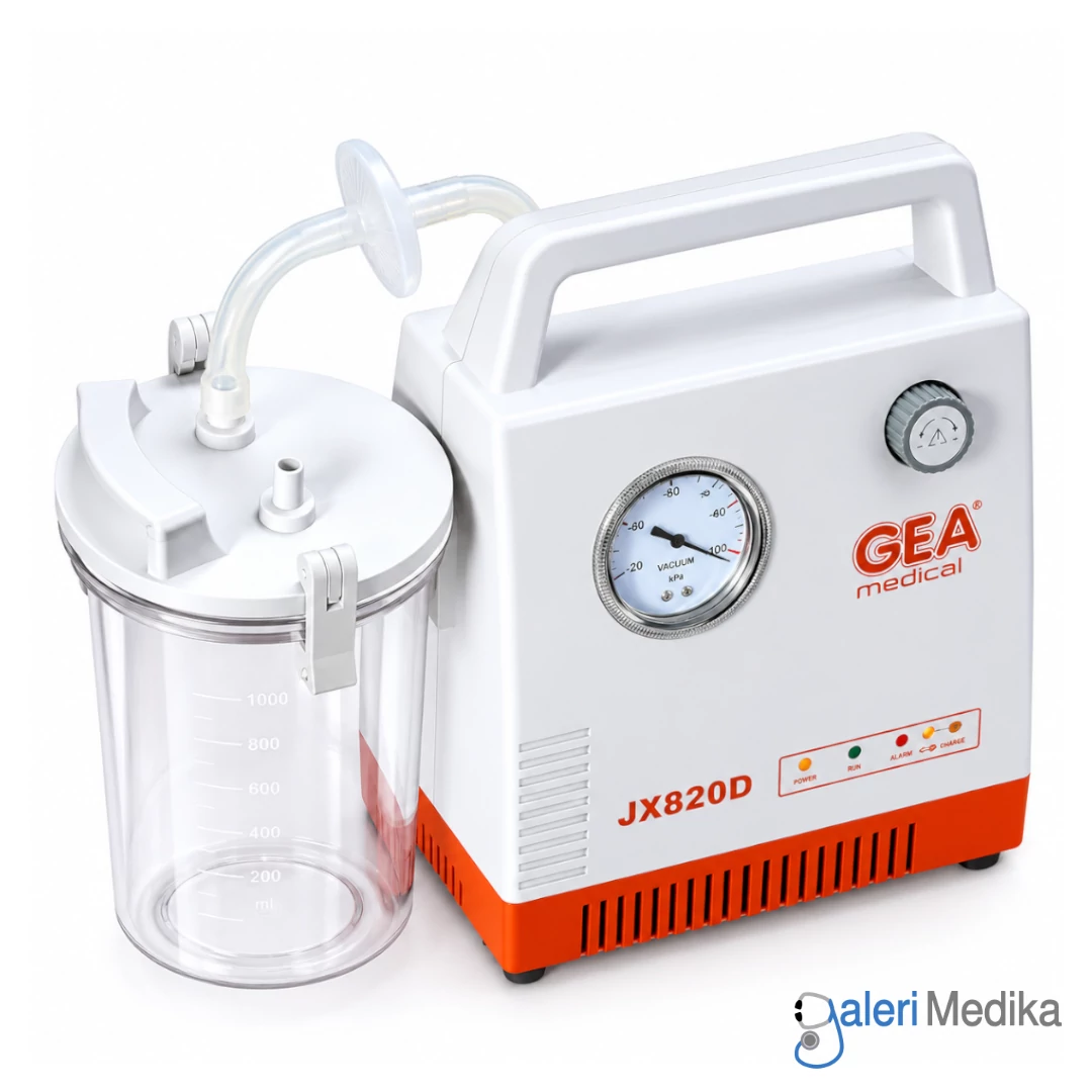GEA Alat Hisap Dahak Portable Emergency Suction Pump Rechargeable JX-820D GEA Alat Hisap Dahak Portable Emergency Suction Pump Rechargeable JX-820D