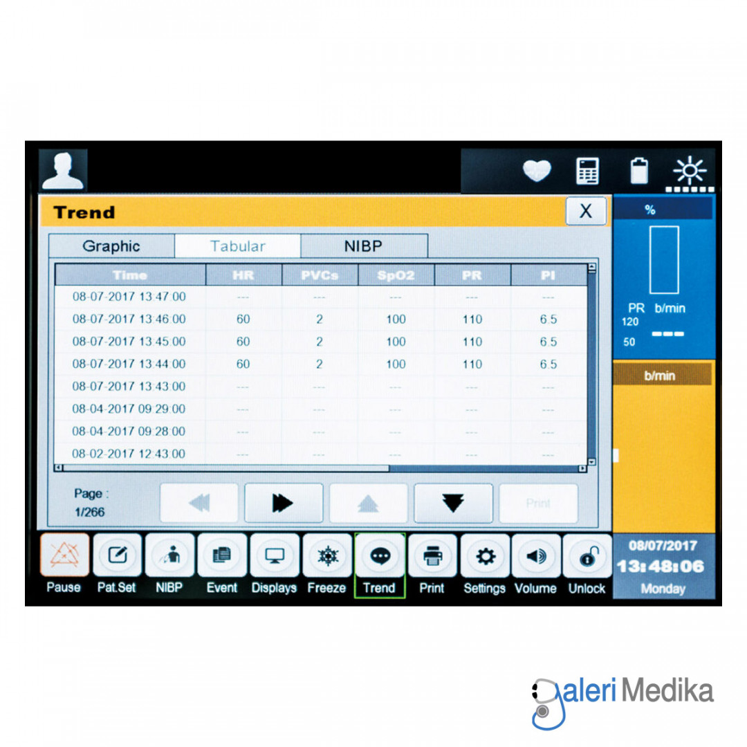 Patient Monitor Bistos BT-740 Multi Parameter