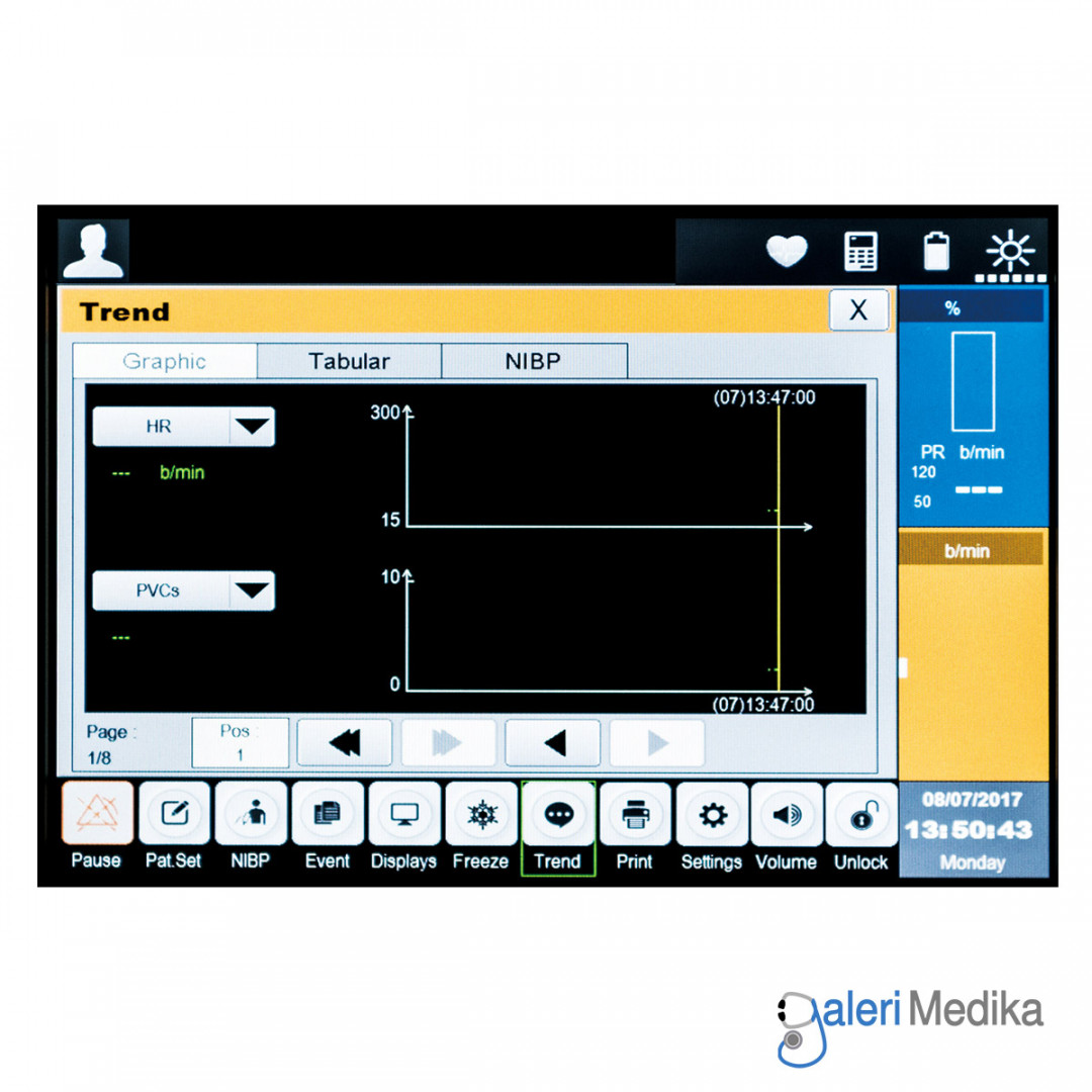 Patient Monitor Bistos BT-740 Multi Parameter