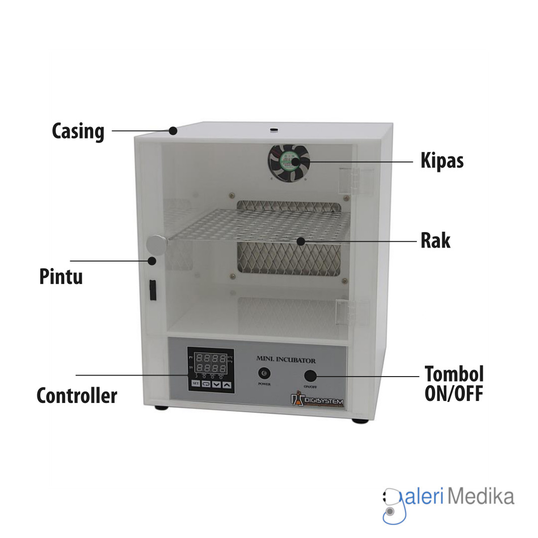 Mini Lab Incubator Digisystem DSI-060D 6 Liter