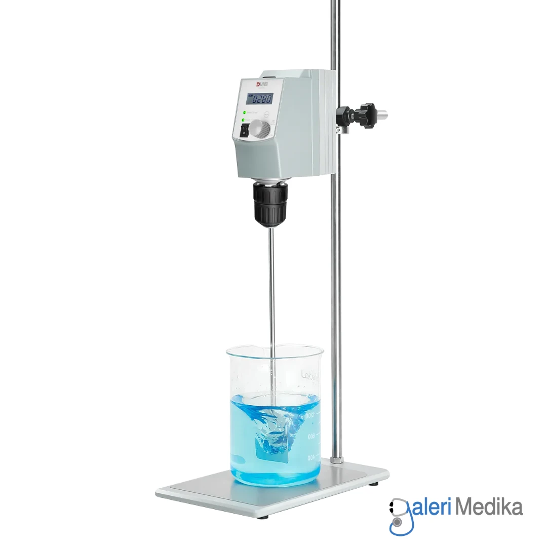 LED Overhead Stirrer DLAB OS20-S Pengaduk Cairan Digital Mixer Lab 20L