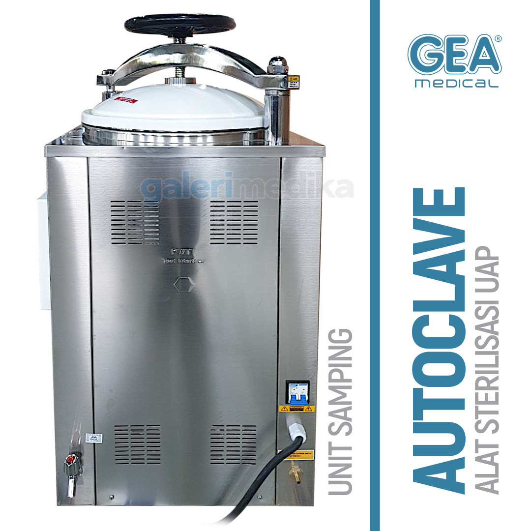 Autoclave GEA LS-50HD Pressure Steam Sterilizer LCD Display