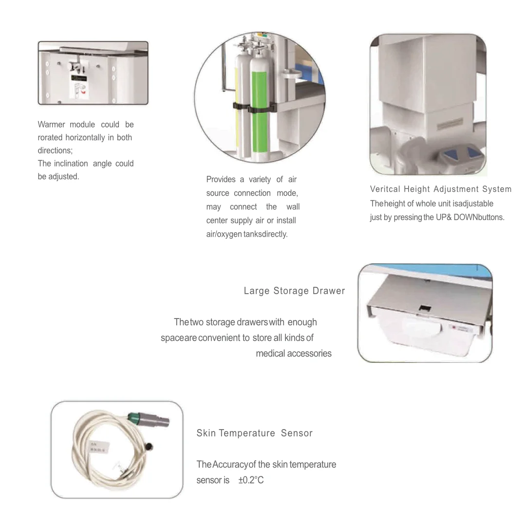 GEA HKN-93C Complete System Infant Radiant Warmer + Phototherapy & Suction Unit - T-Piece Resuscitator - Air/Oxygen Blender GEA HKN-93C Complete System Infant Radiant Warmer + Phototherapy & Suction Unit - T-Piece Resuscitator - Air/Oxygen Blender