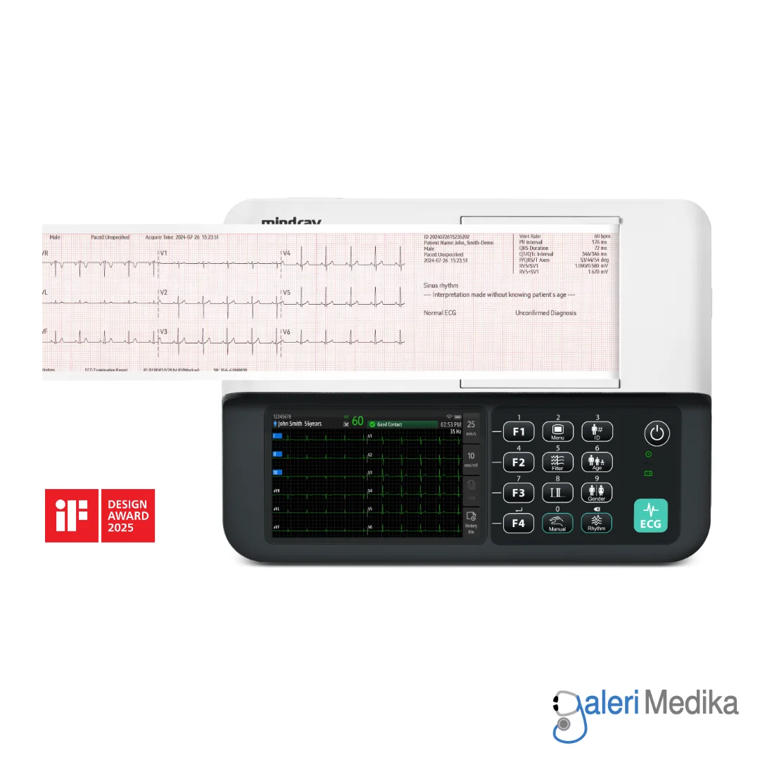 Mindray BeneHeart R300 Electrocardiograph ECG Machine 12-Lead Mindray BeneHeart R300 Electrocardiograph ECG Machine 12-Lead