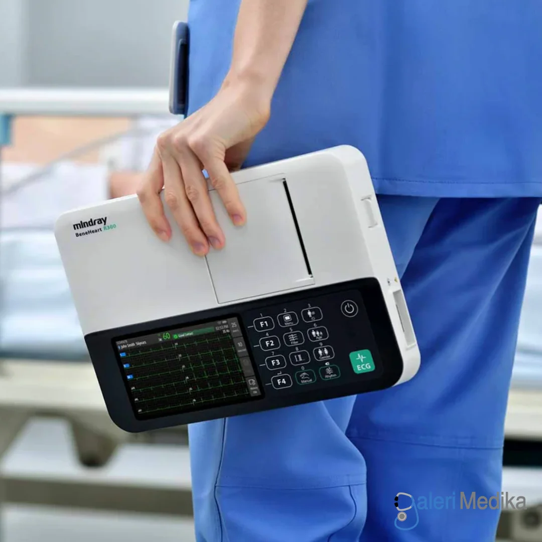 Mindray BeneHeart R300 Electrocardiograph ECG Machine 12-Lead Mindray BeneHeart R300 Electrocardiograph ECG Machine 12-Lead