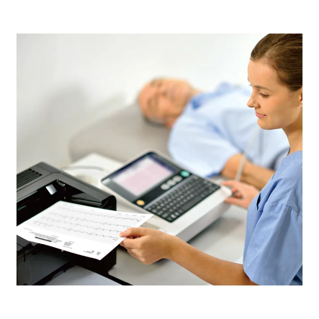 Mindray BeneHeart R12 Electrocardiograph ECG Machine 12-Lead Mindray BeneHeart R12 Electrocardiograph ECG Machine 12-Lead