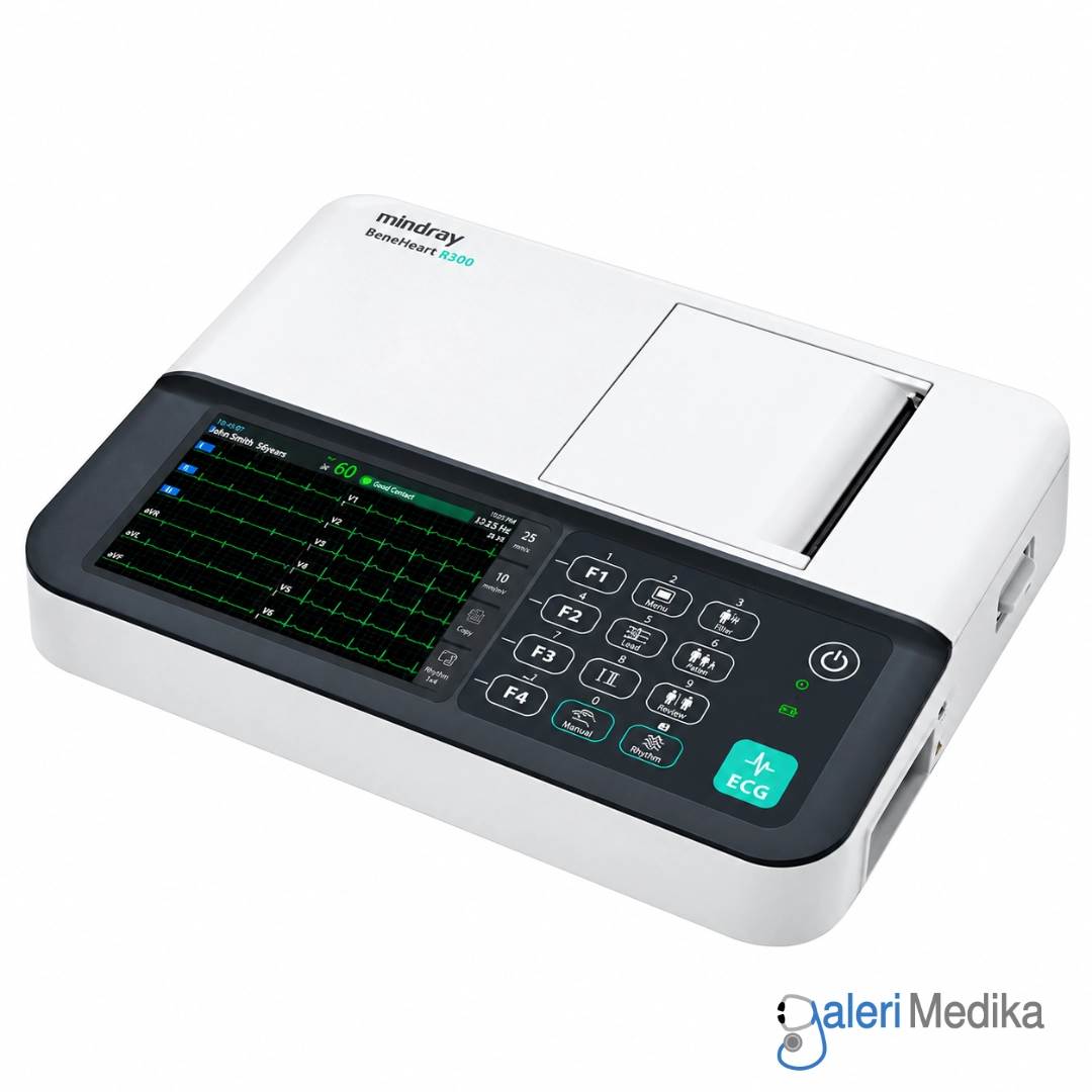 Mindray BeneHeart R300 Electrocardiograph ECG Machine 12-Lead Mindray BeneHeart R300 Electrocardiograph ECG Machine 12-Lead
