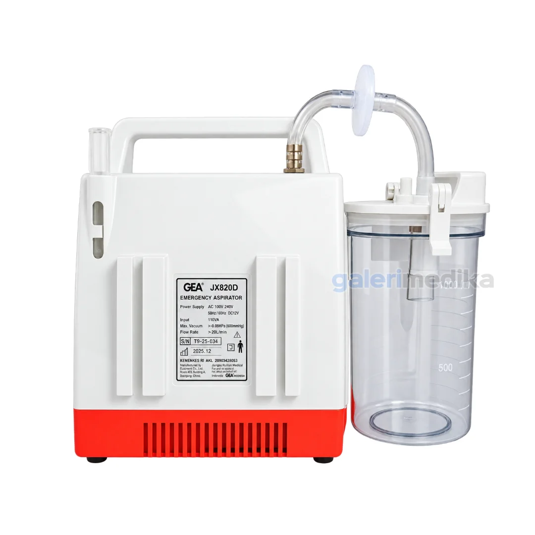 GEA Alat Hisap Dahak Portable Emergency Suction Pump Rechargeable JX-820D GEA Alat Hisap Dahak Portable Emergency Suction Pump Rechargeable JX-820D