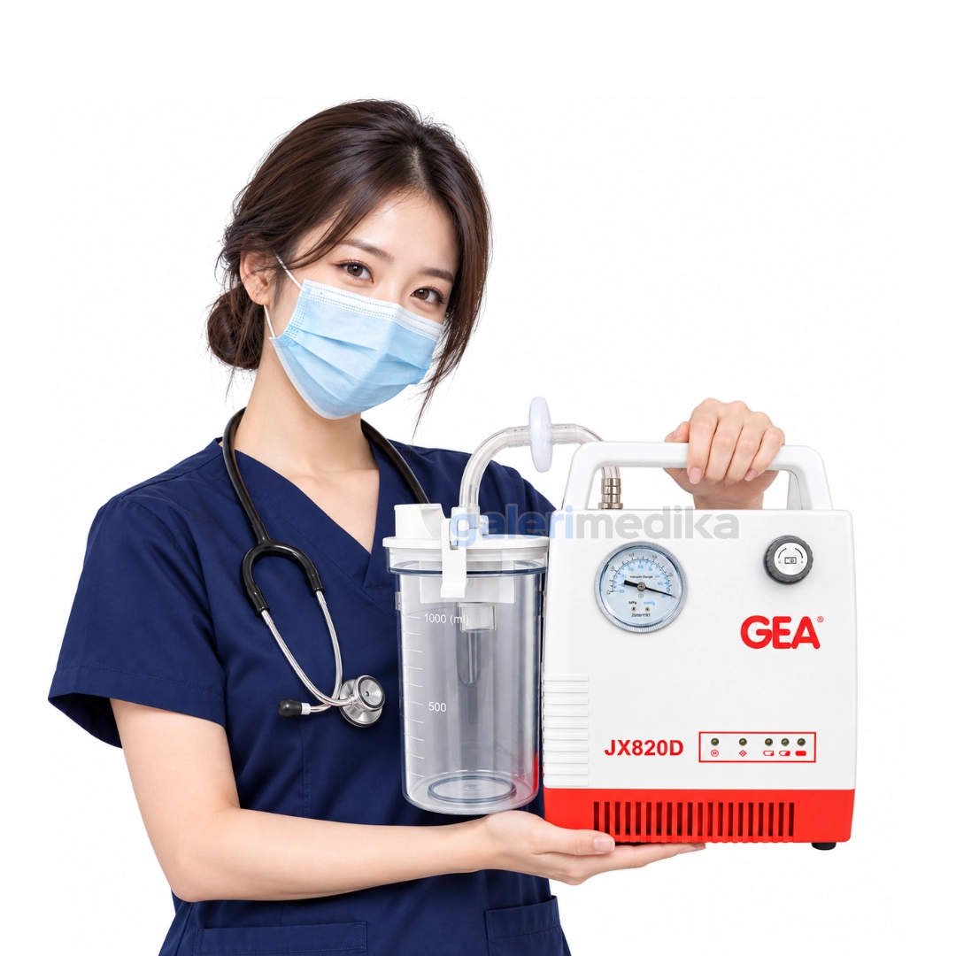 GEA Alat Hisap Dahak Portable Emergency Suction Pump Rechargeable JX-820D GEA Alat Hisap Dahak Portable Emergency Suction Pump Rechargeable JX-820D