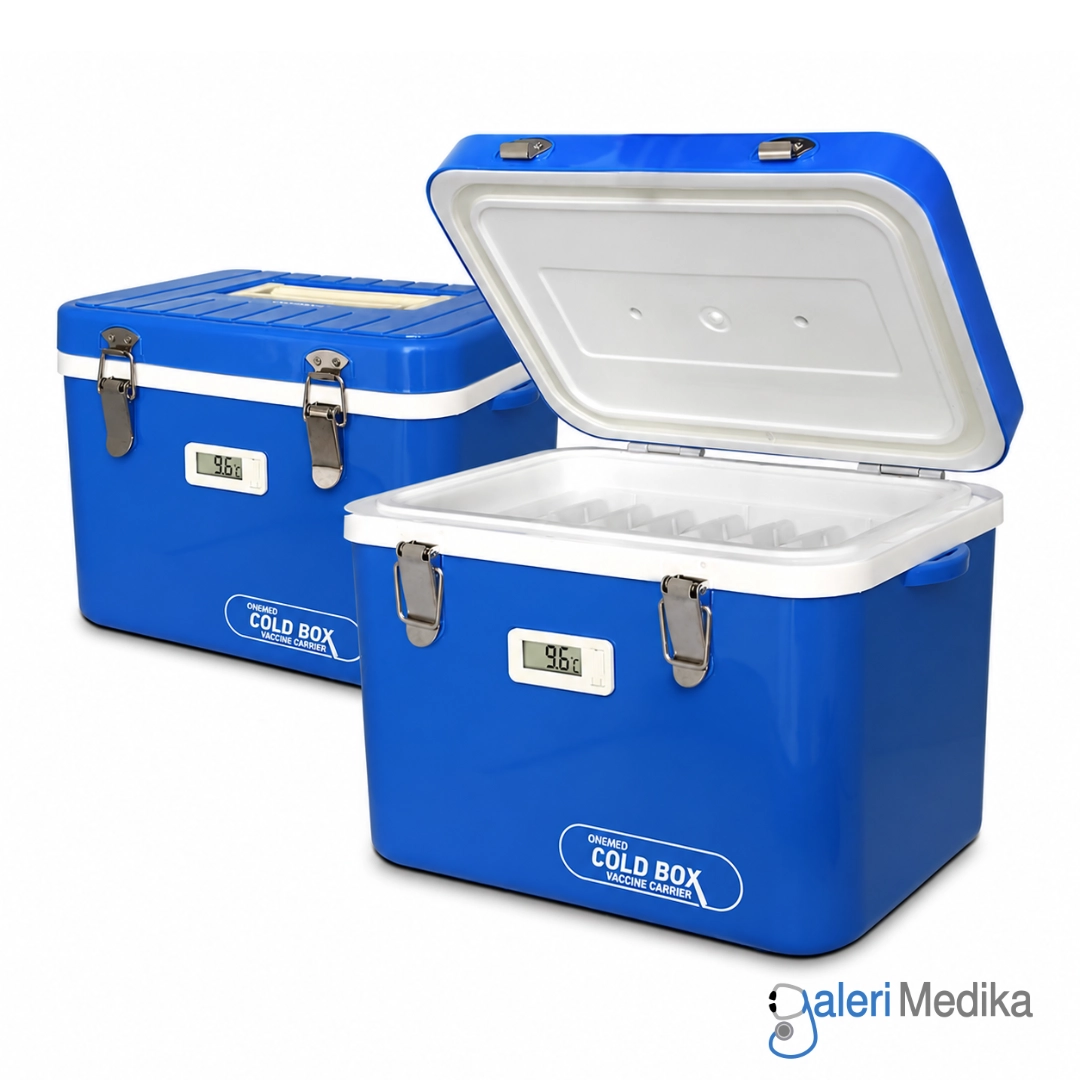 Onemed Cooler Box Vaccine 8 Liter - Biru Onemed Cooler Box Vaccine 8 Liter - Biru