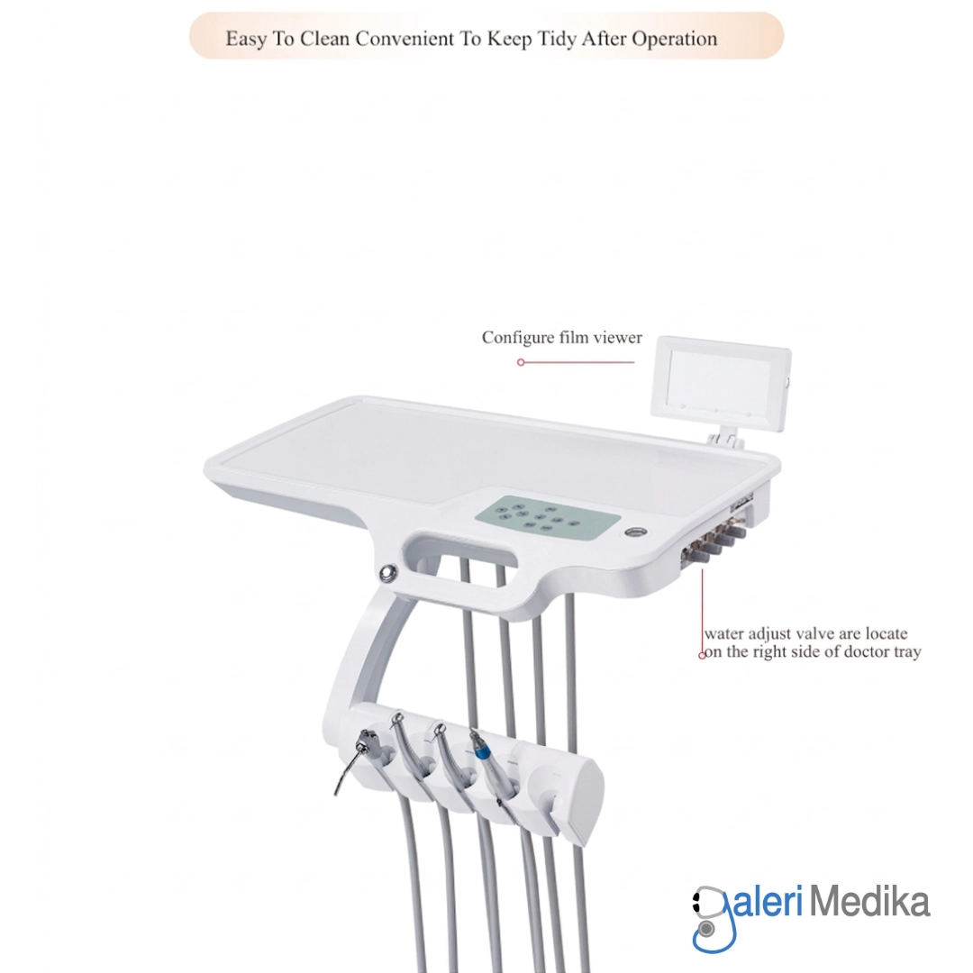 Dental Unit Hidrolik Onemed GD-S200 Kursi Periksa Gigi Profesional Dental Unit Hidrolik Onemed GD-S200 Kursi Periksa Gigi Profesional