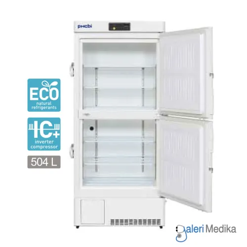PHCbi Biomedical Freezer 504L LED Temperature Lemari Pendingin Medis MDF-MU539HL-PE
