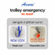 Troli Darurat Acare EC-500P Emergency Cart