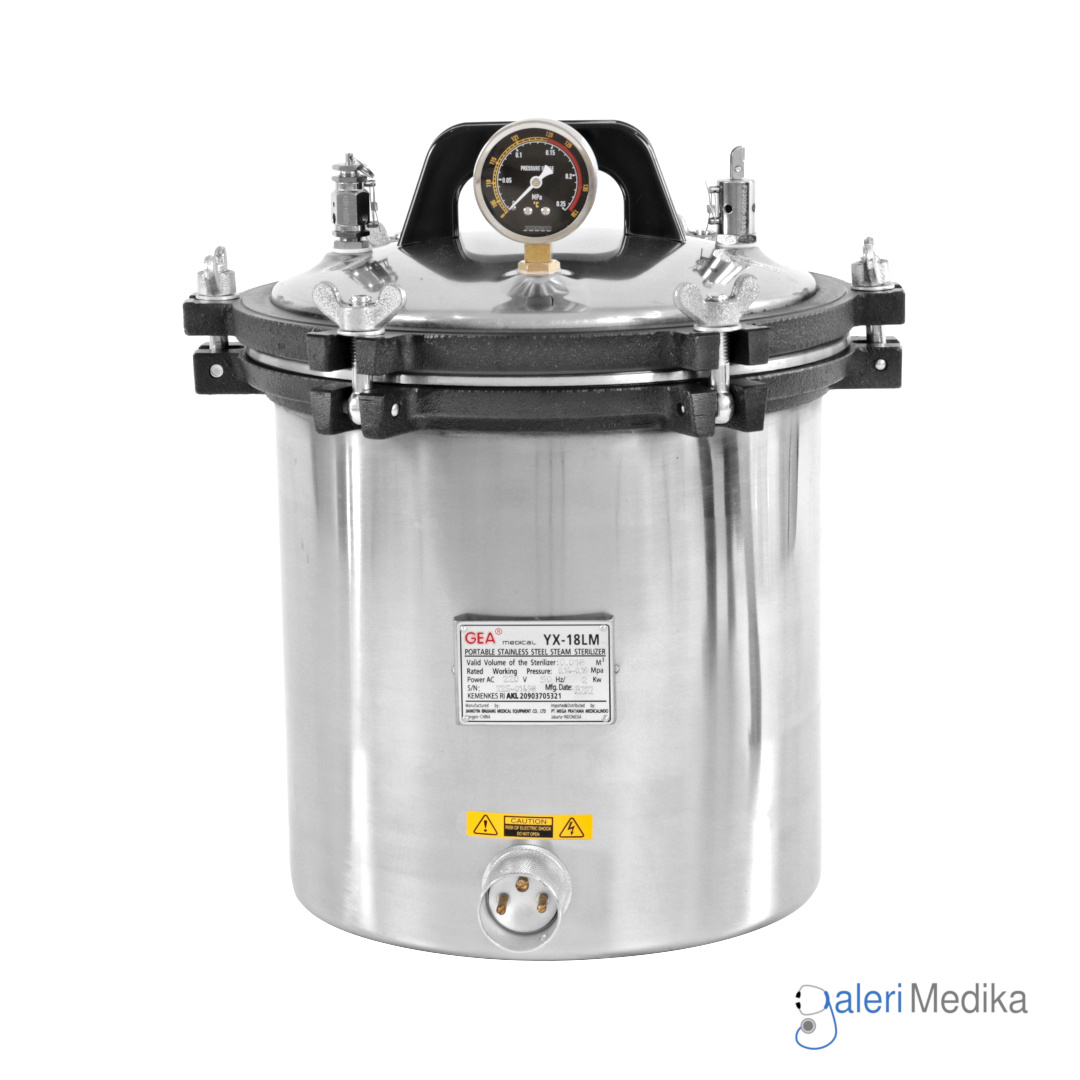 Autoclave 18 Liter GEA YX 18LM Tanpa Timer