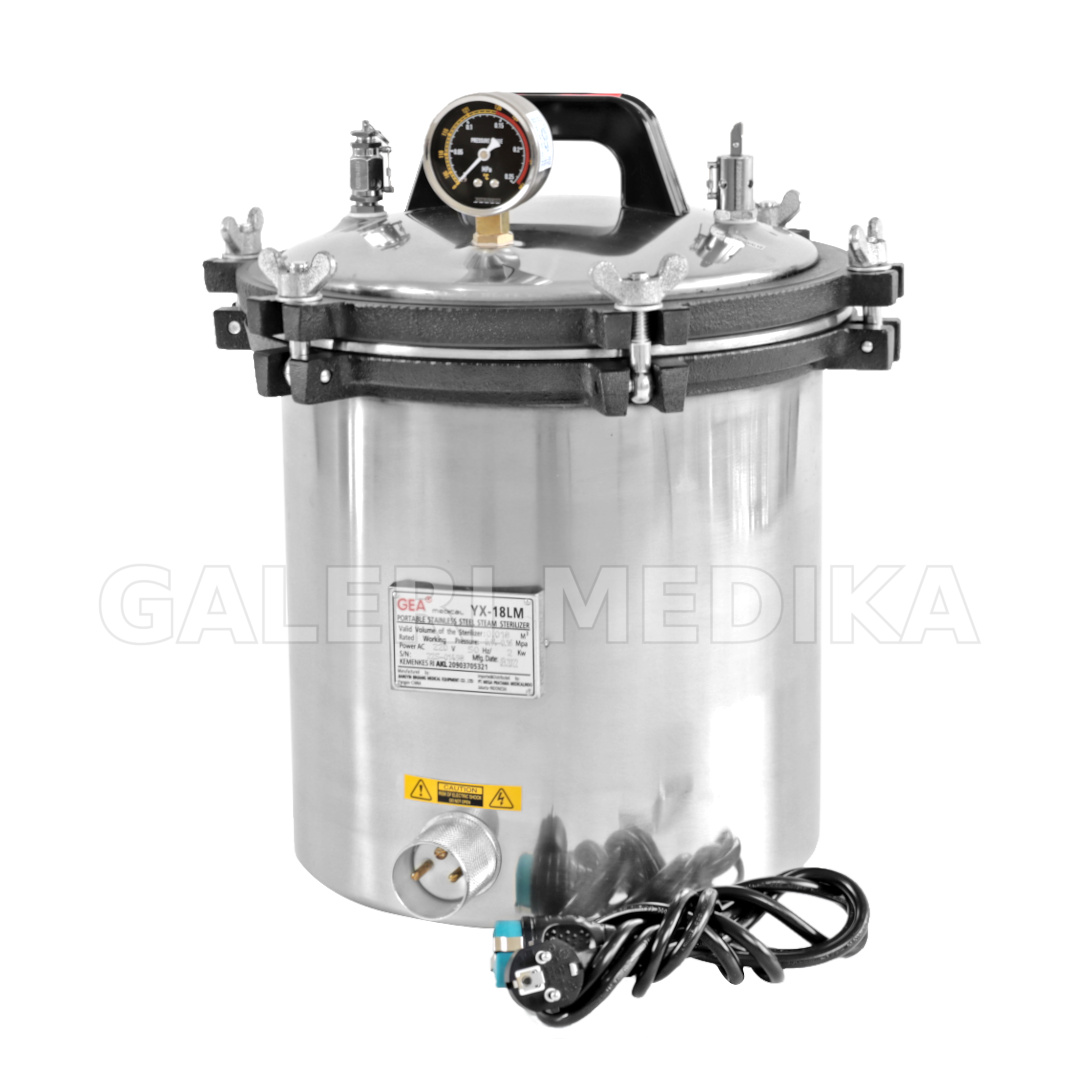 Autoclave 18 Liter GEA YX 18LM Tanpa Timer