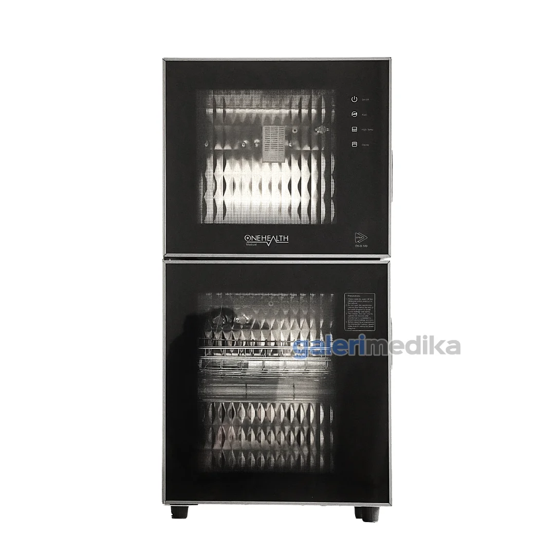 Sterilisator Kering 2 Pintu OneHealth OH-S-100 Medical Sterilizer 80 Liter