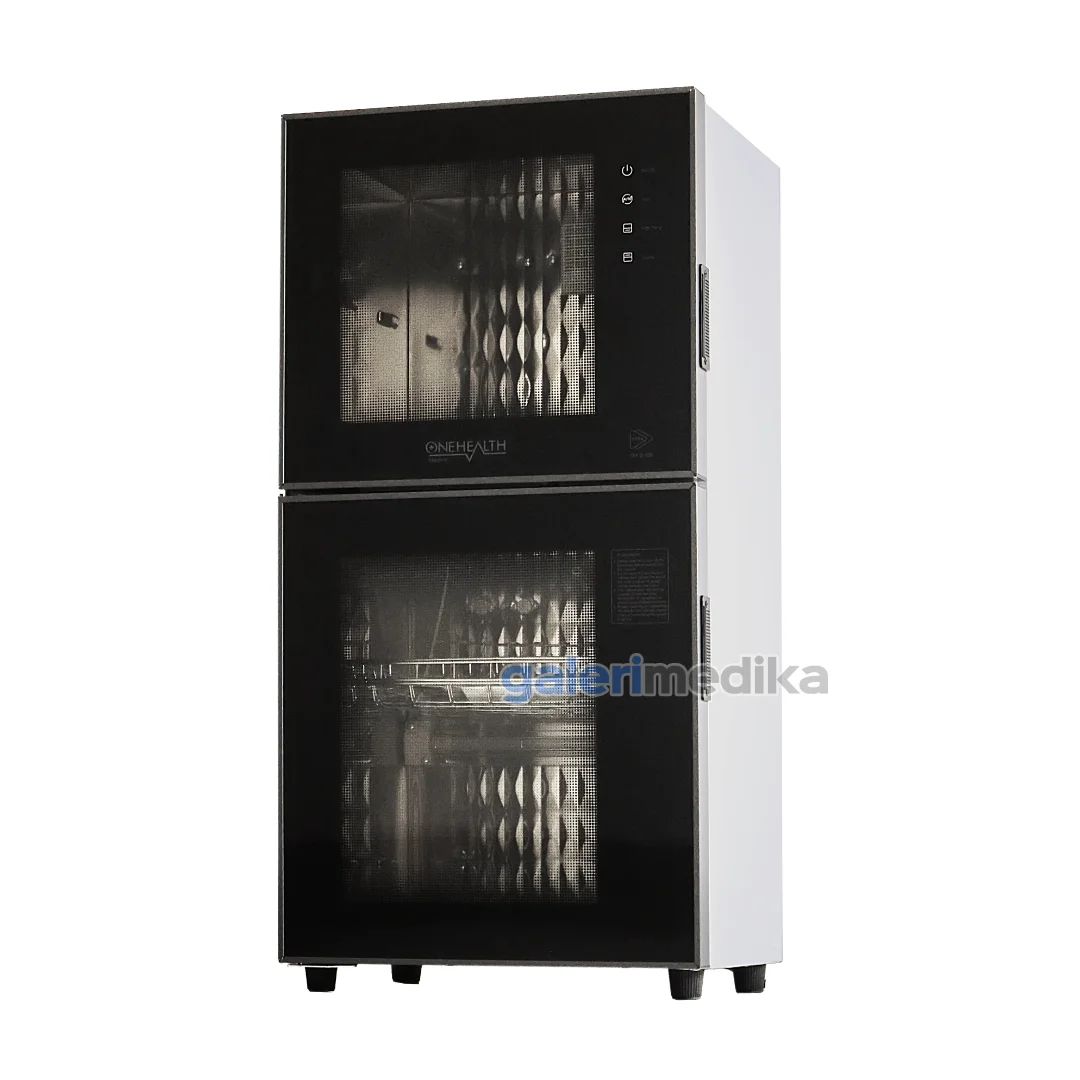 Sterilisator Kering 2 Pintu OneHealth OH-S-100 Medical Sterilizer 80 Liter