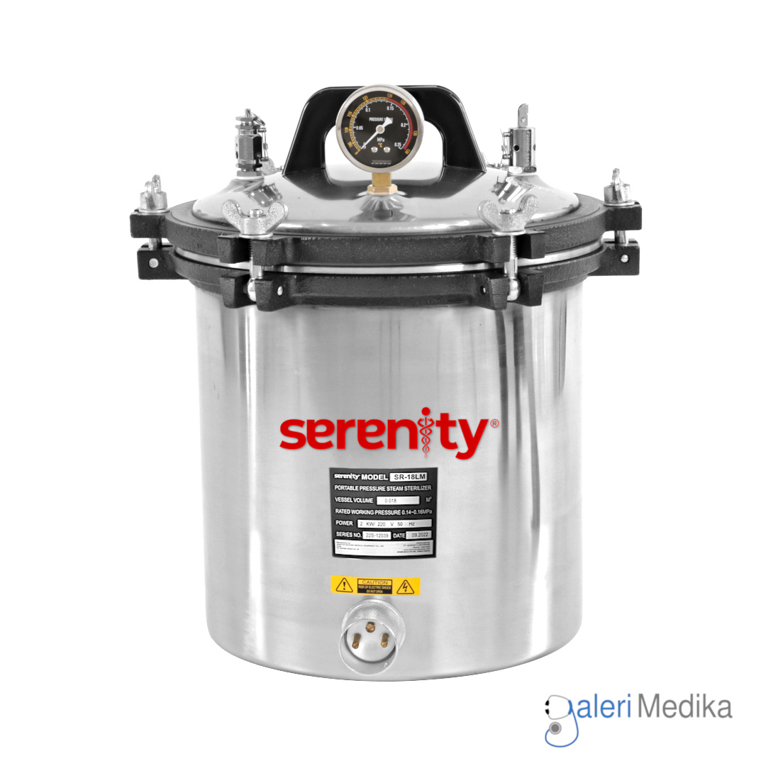 Autoclave 18 Liter Serenity SR-18LM Tanpa Timer