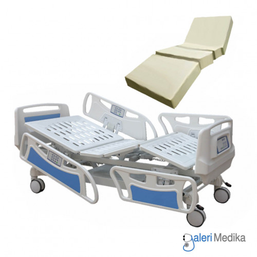 Ranjang Tidur ICU Serenity SR-IB01-1 Electric Hospital Bed + Matras Ranjang Tidur ICU Serenity SR-IB01-1 Electric Hospital Bed + Matras