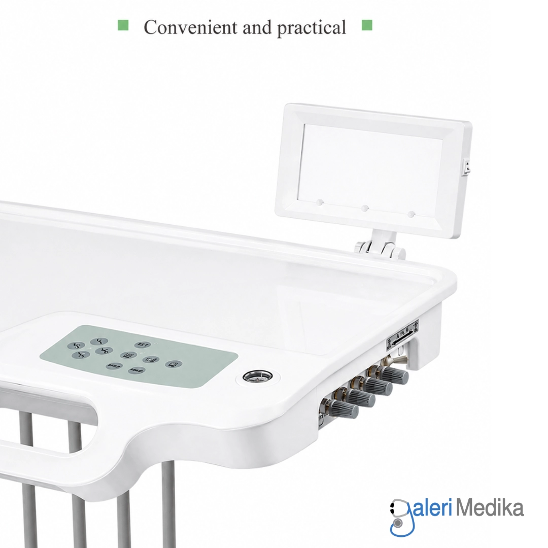 Dental Unit Hidrolik Onemed GD-S200 Kursi Periksa Gigi Profesional Dental Unit Hidrolik Onemed GD-S200 Kursi Periksa Gigi Profesional