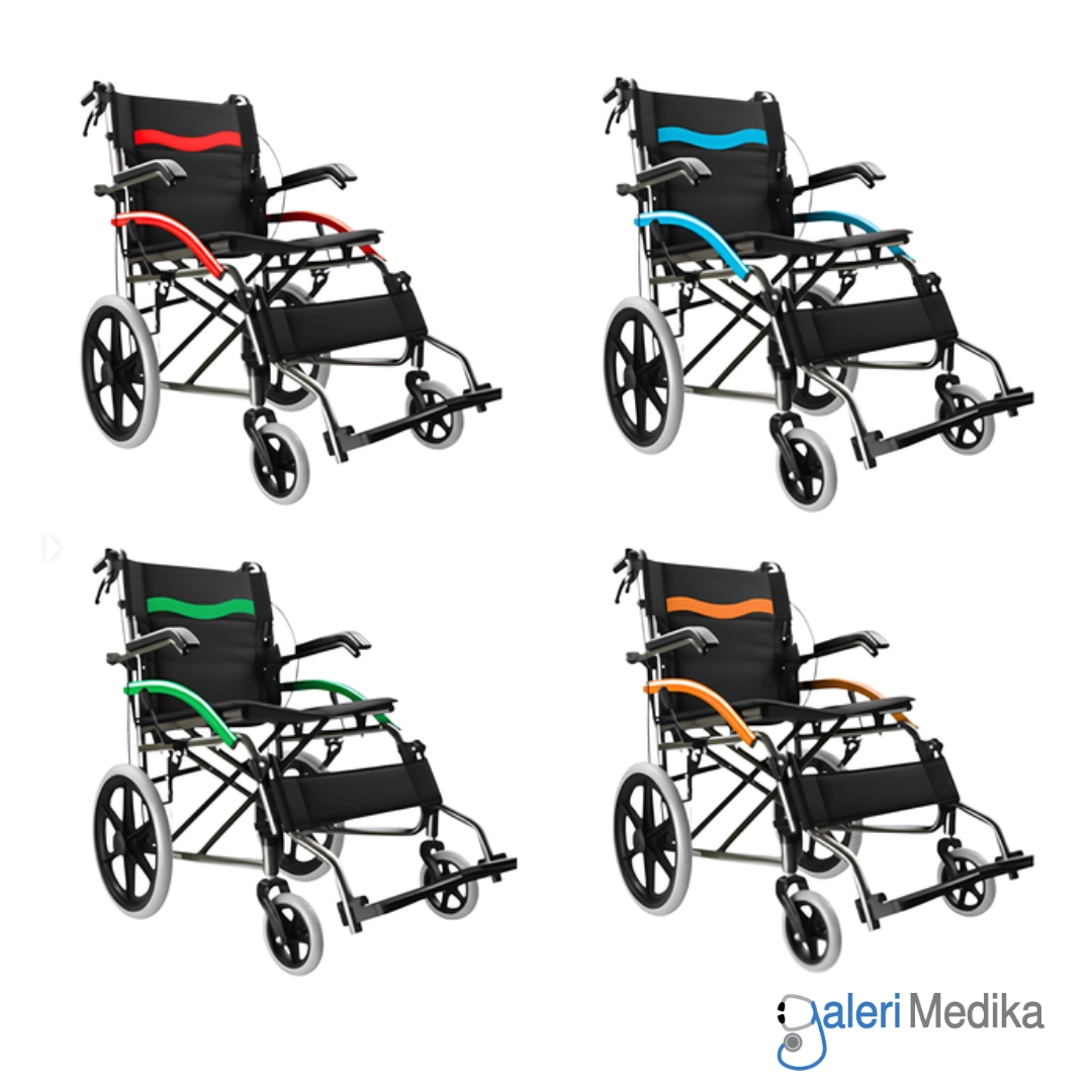 Kursi Roda Travel Serenity 303.C LIPAT TIPIS Steel Wheelchair Kursi Roda Travel Serenity 303.C LIPAT TIPIS Steel Wheelchair