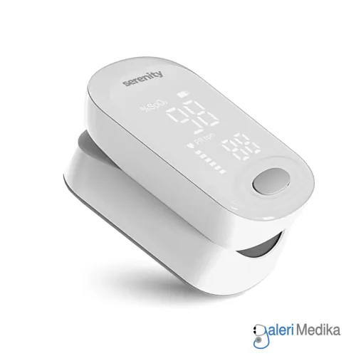 Pulse Oximeter Serenity OX-48 Alat Saturasi Oksigen SpO2 & PR + LED Display