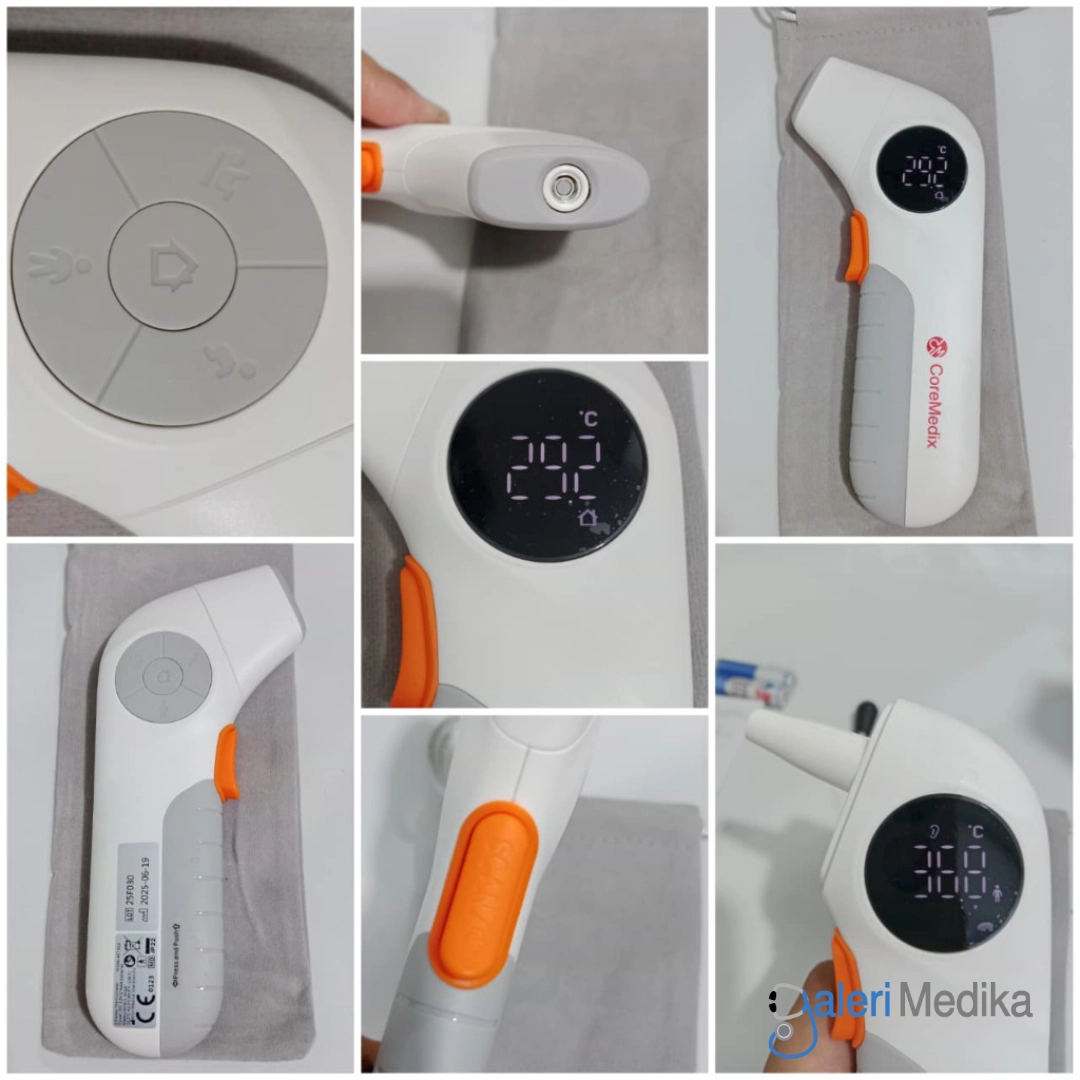 Coremedix AET 612 Thermometer Infrared Multifungsi Coremedix AET 612 Thermometer Infrared Multifungsi