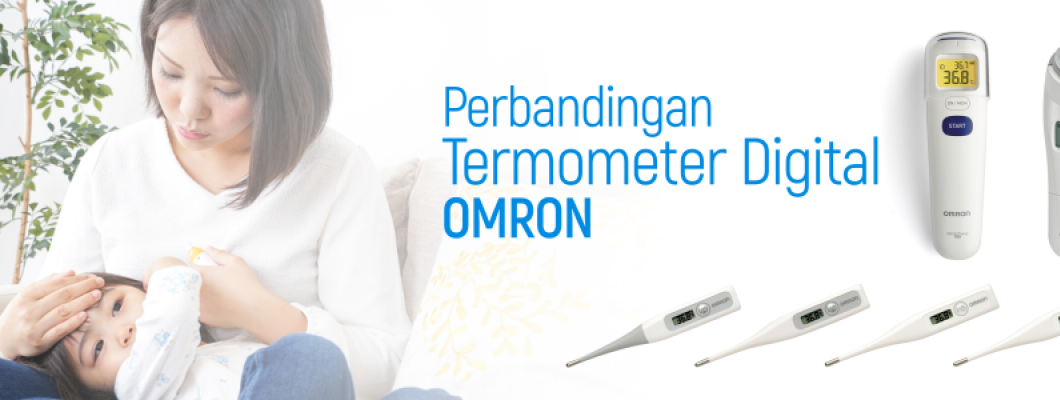 Perbandingan Termometer Digital Omron