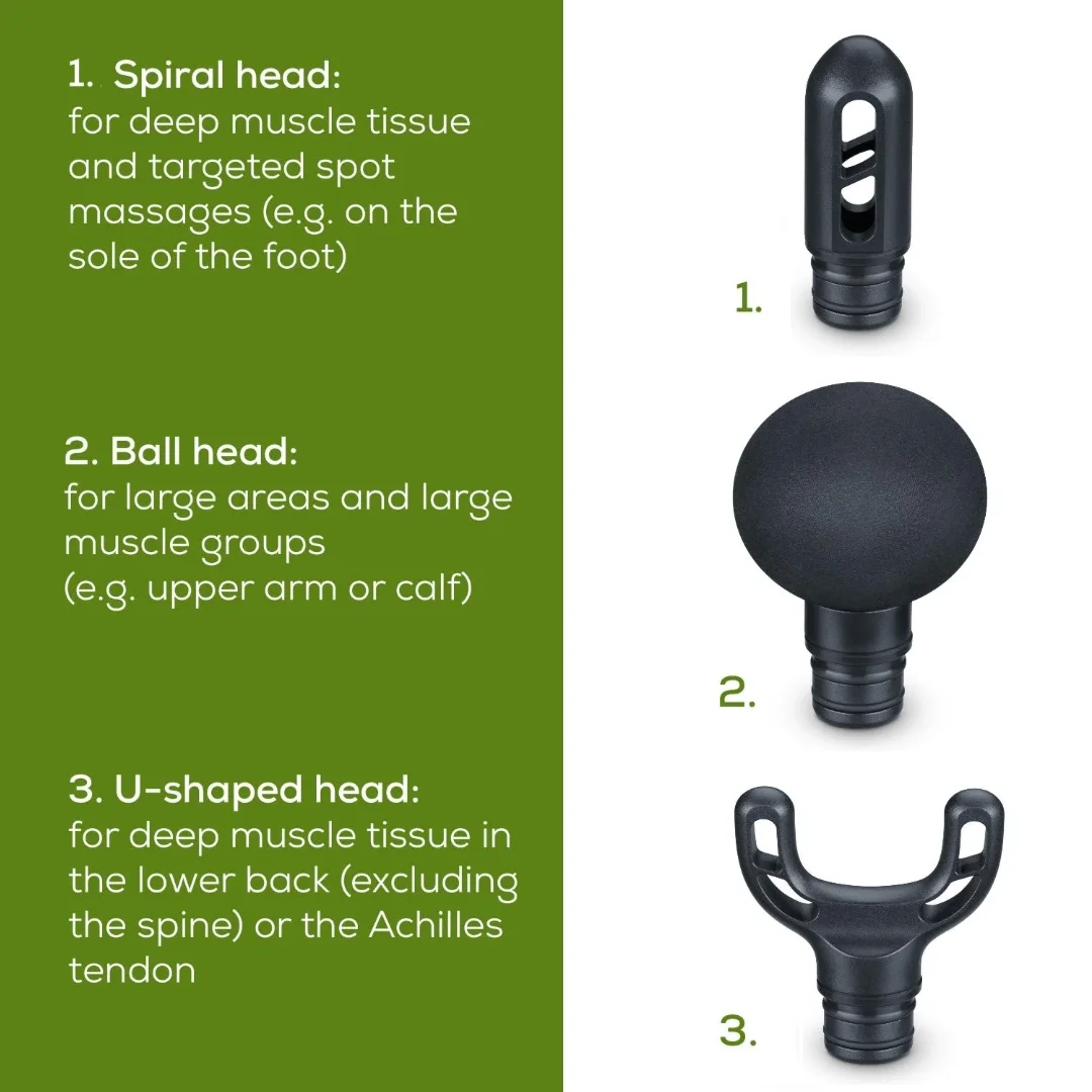 Alat Pijat Elektrik BEURER MG 89 Massage Gun CompactPower Rechargeable Alat Pijat Elektrik BEURER MG 89 Massage Gun CompactPower Rechargeable