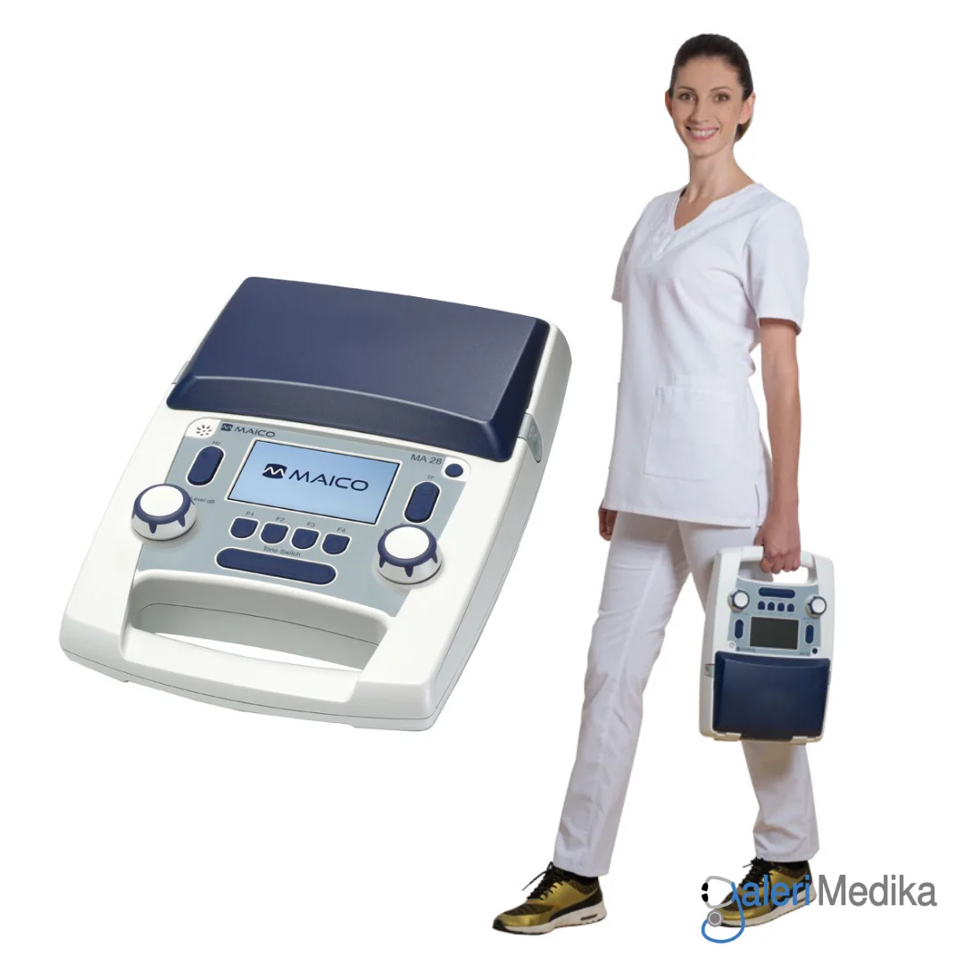 MAICO MA 28 Audiometer Skrining Portabel dengan AC & BC