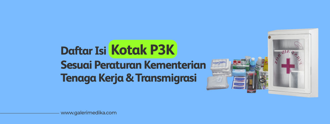 Daftar Isi Kotak P3K Sesuai Permenaker