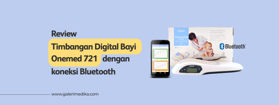 Review Onemed 721 Timbangan Digital Bayi dengan Koneksi Bluetooth