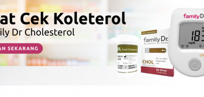 Cek Kadar Kolestrol Sendiri di Rumah dengan Family Dr Cholesterol Meter