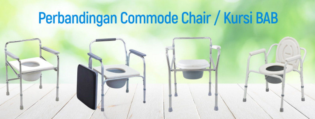 Perbandingan Commode Chair GEA dan Serenity / Kursi BAB