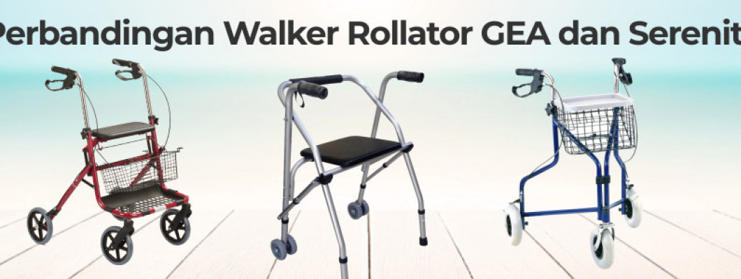 Perbandingan Walker Rollator FS914H, FS914L dan FS969H