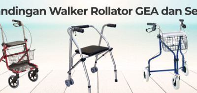 Perbandingan Walker Rollator FS914H, FS914L dan FS969H