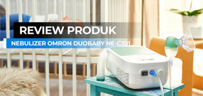 Atasi Hidung Tersumbat si Kecil dengan Omron DuoBaby Nebulizer with Nasal Aspirator