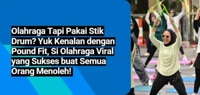 Olahraga Tapi Pakai Stik Drum? Yuk Kenalan dengan Pound Fit, Si Olahraga Viral yang Sukses buat Semua Orang Menoleh!