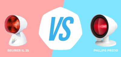 Beurer IL35 VS Philips PR3110 - Terapi Lampu Inframerah dengan Timer