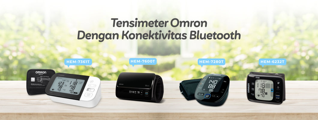 Perbandingan Tensimeter Omron Dengan Konektivitas Bluetooth