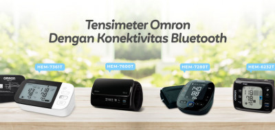 Perbandingan Tensimeter Omron Dengan Konektivitas Bluetooth