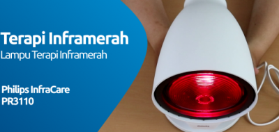 Review Philips PR3110, Terapi Lampu Inframerah dengan Timer